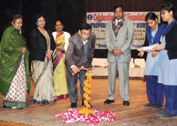 Tripura College of Nursing celebrates 8th Foundation Day